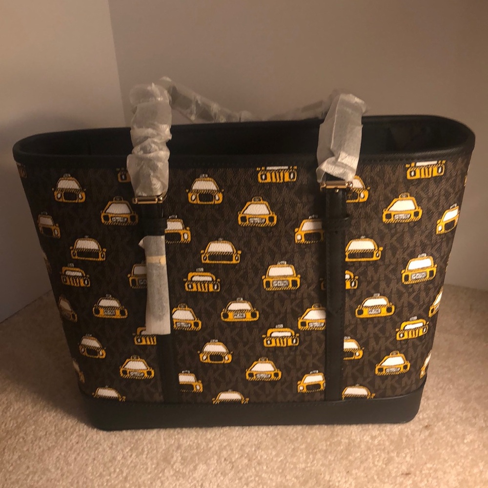 Michael Kors (retired) taxi shoulder tote (NWT)